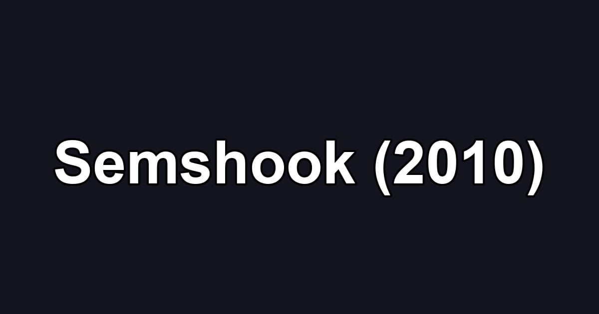 Semshook (2010)