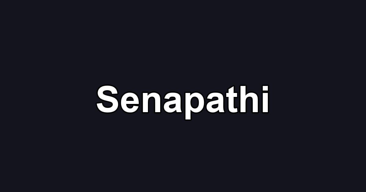 Senapathi