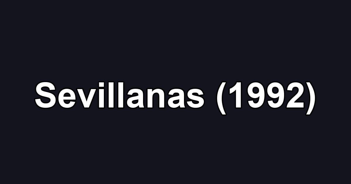 Sevillanas (1992)