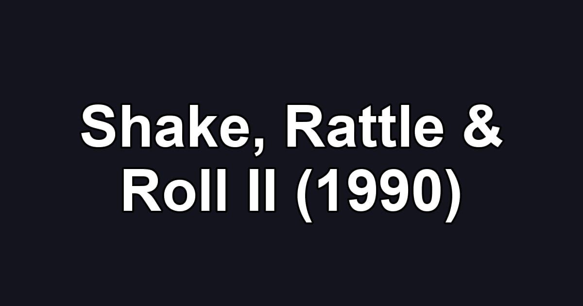 Shake, Rattle & Roll II (1990)