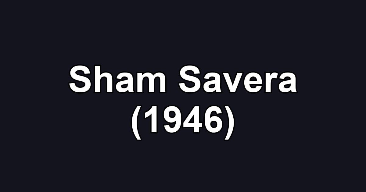 Sham Savera (1946)