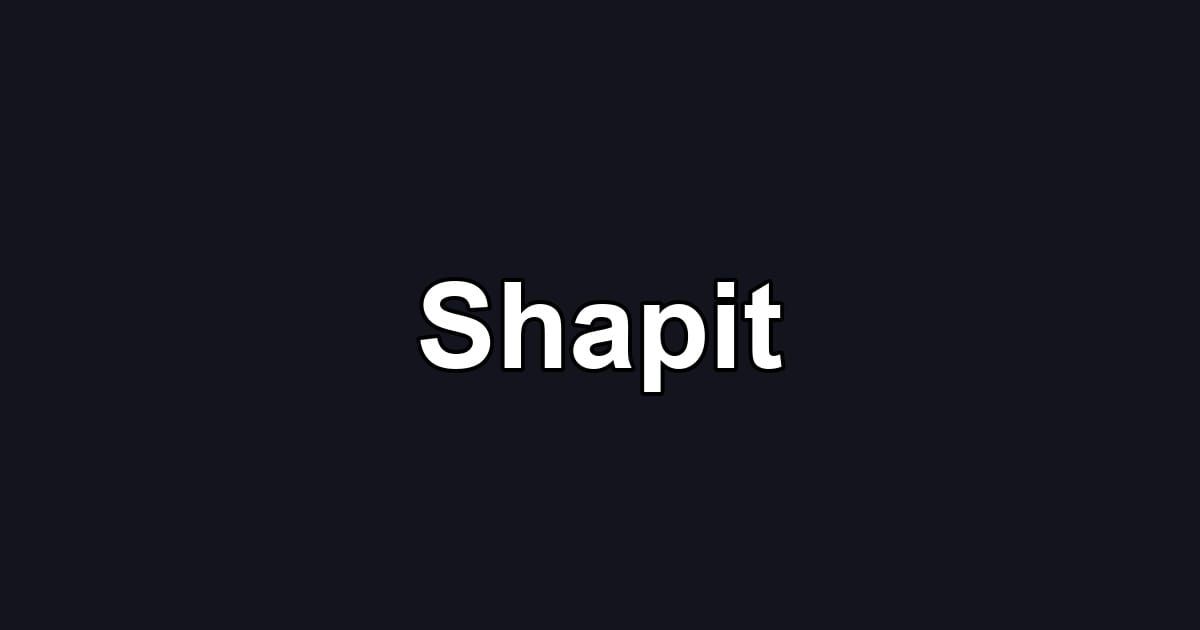 Shapit