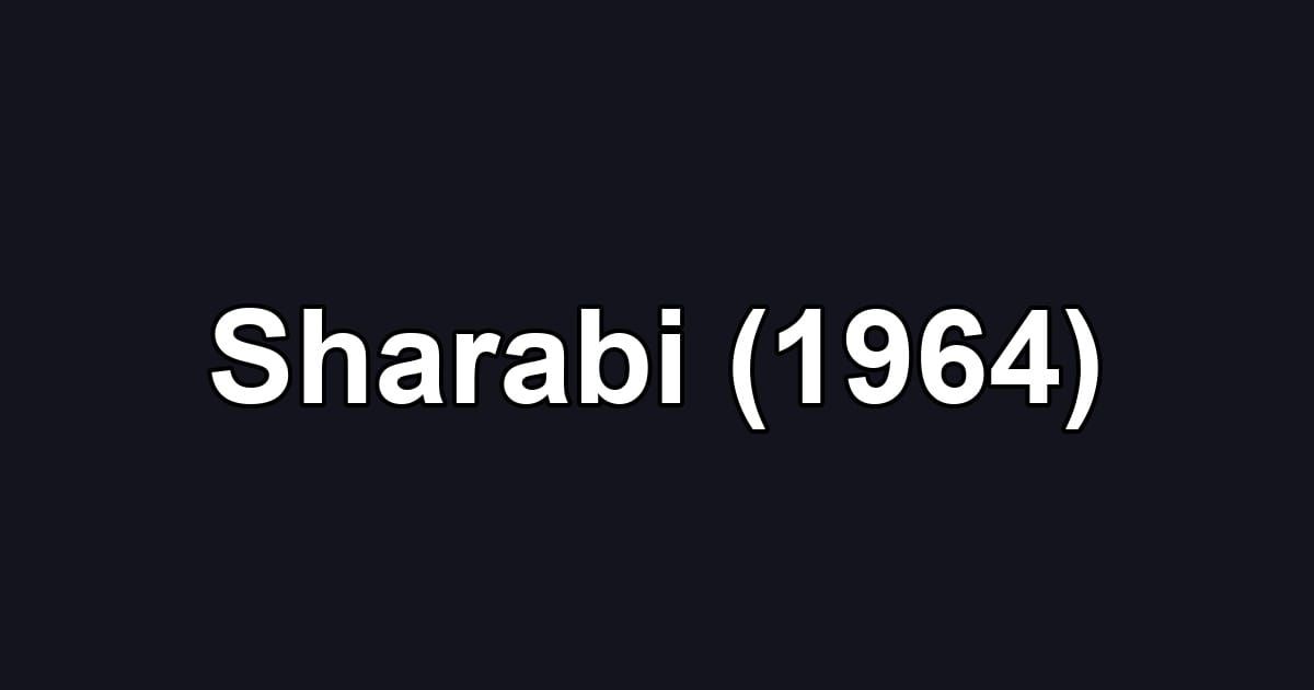 Sharabi (1964)