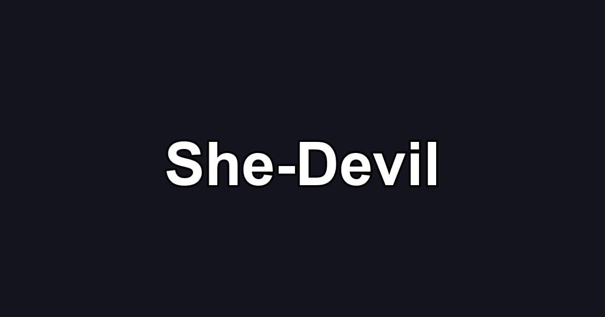 She-Devil