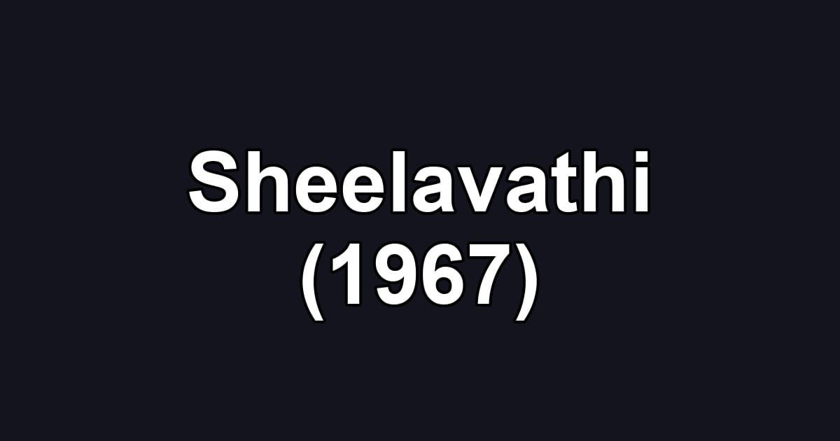 Sheelavathi (1967)