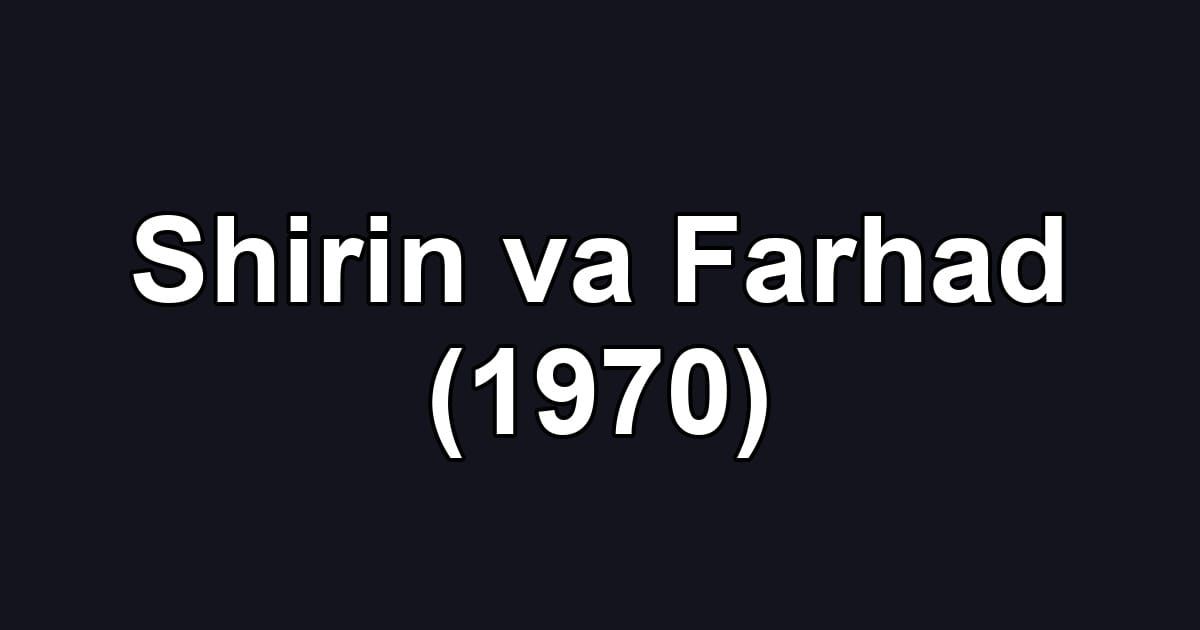 Shirin va Farhad (1970)