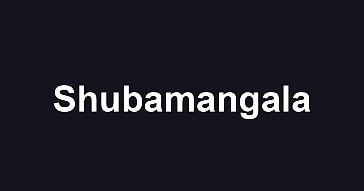 Shubamangala
