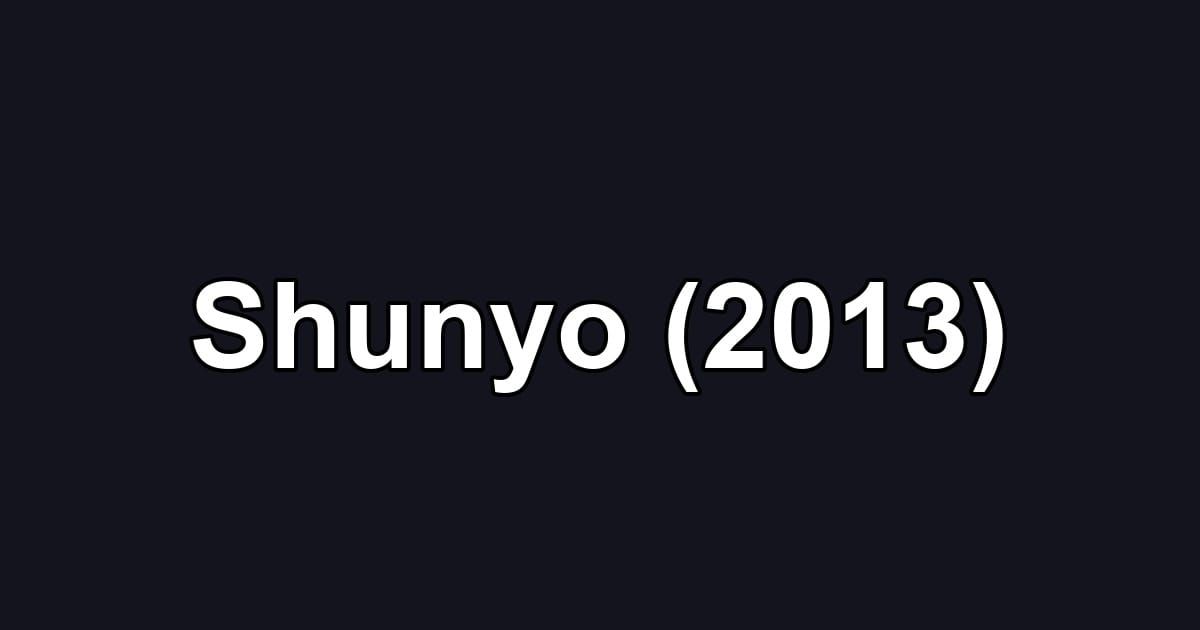 Shunyo (2013)