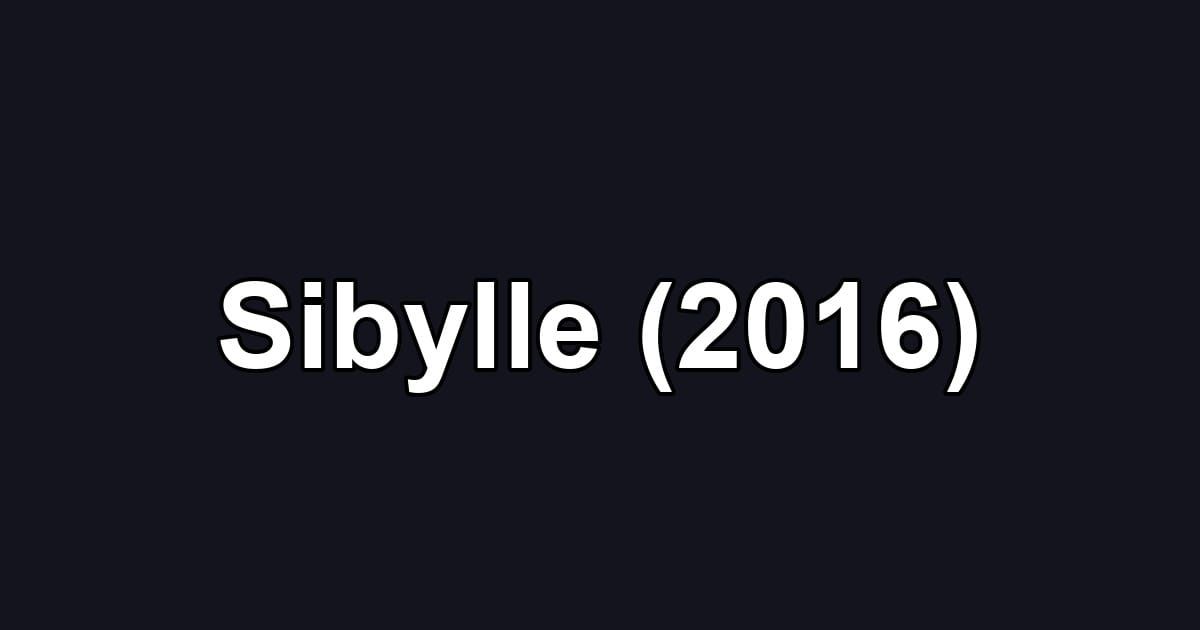 Sibylle (2016)