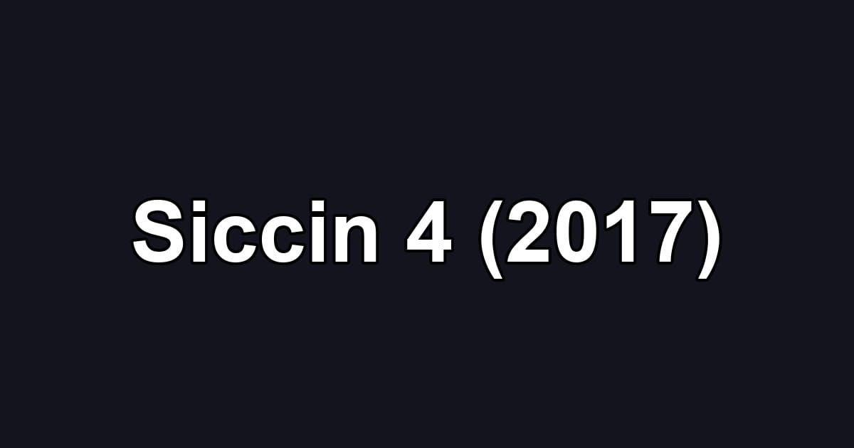 Siccin 4 (2017)