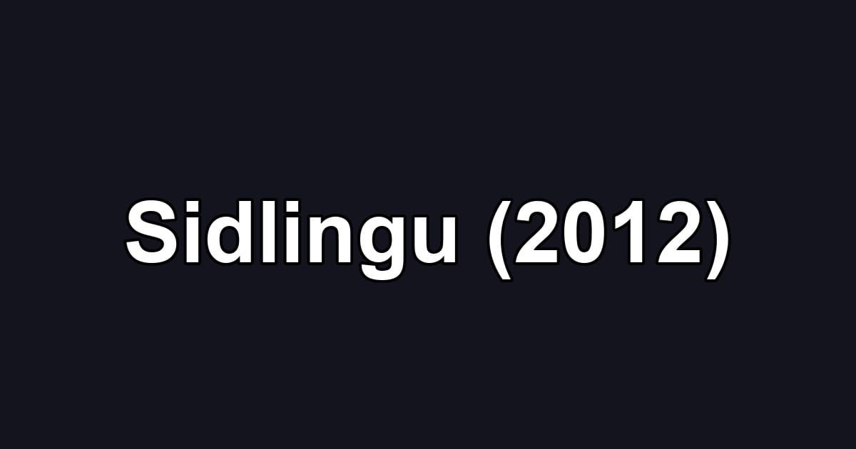 Sidlingu (2012)