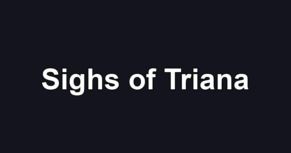 Sighs of Triana