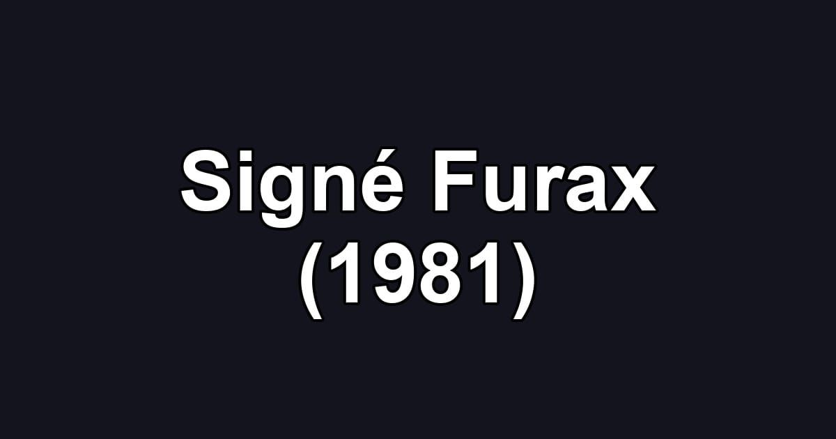 Signé Furax (1981)