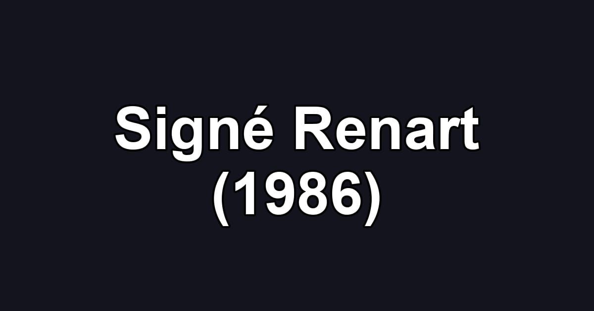 Signé Renart (1986)