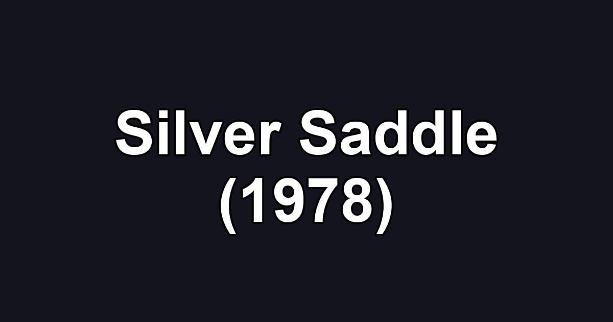 Silver Saddle (1978)