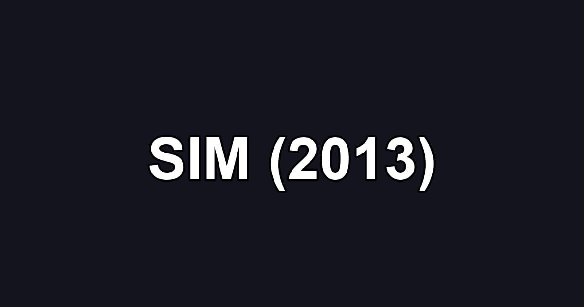 SIM (2013)