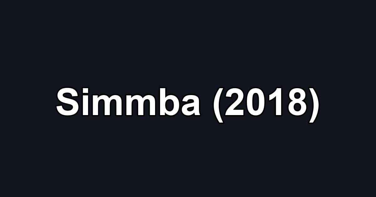 Simmba (2018)