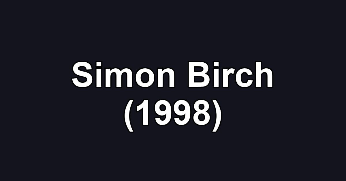 Simon Birch (1998)