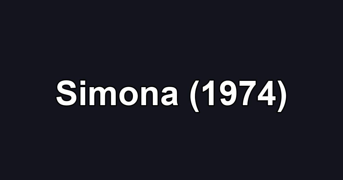 Simona (1974)