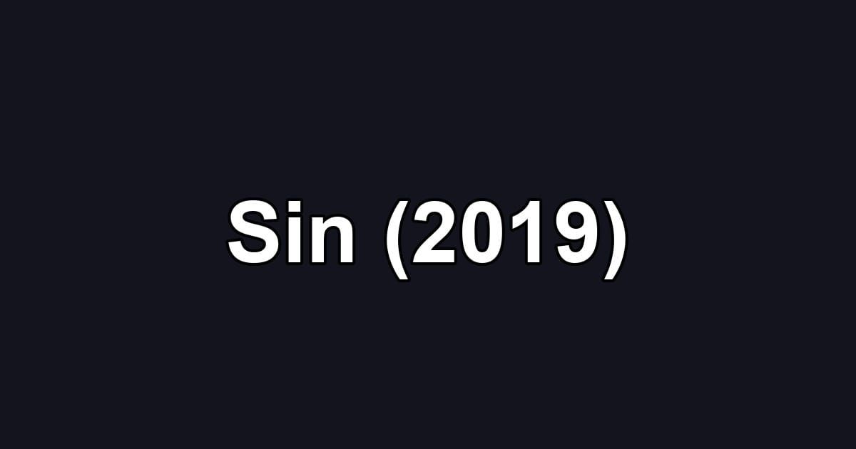 Sin (2019)