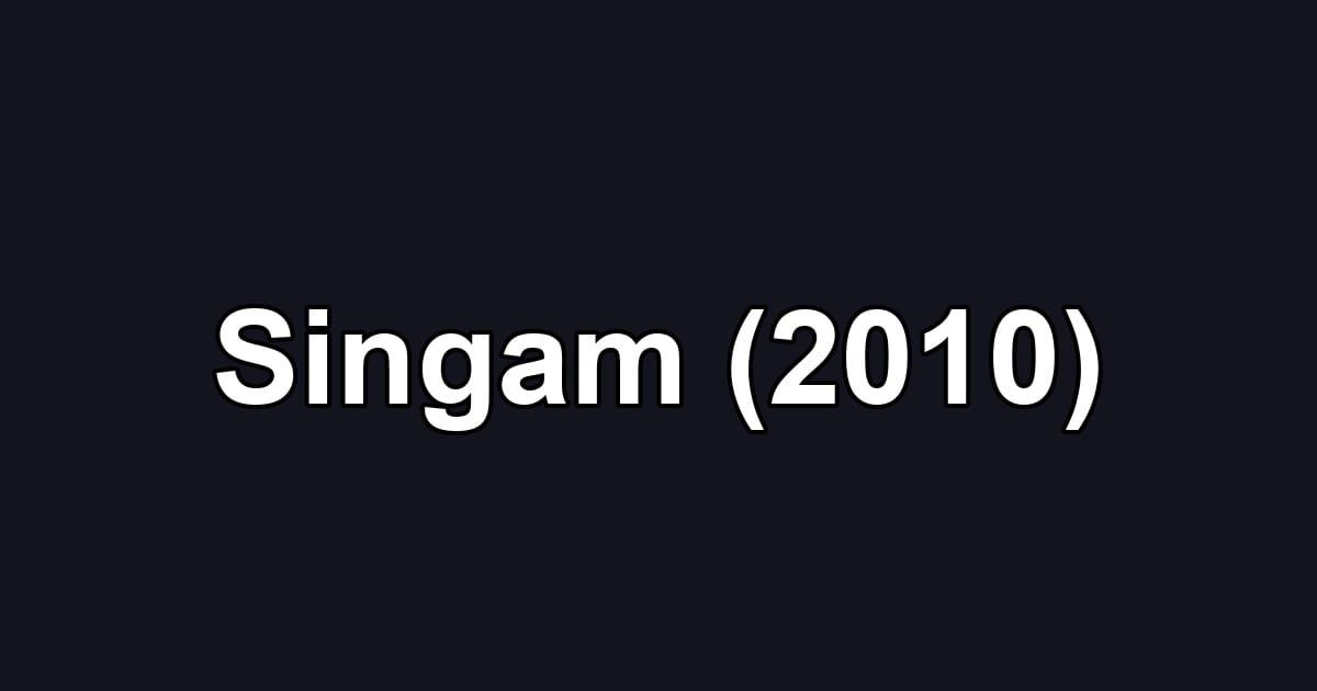 Singam (2010)