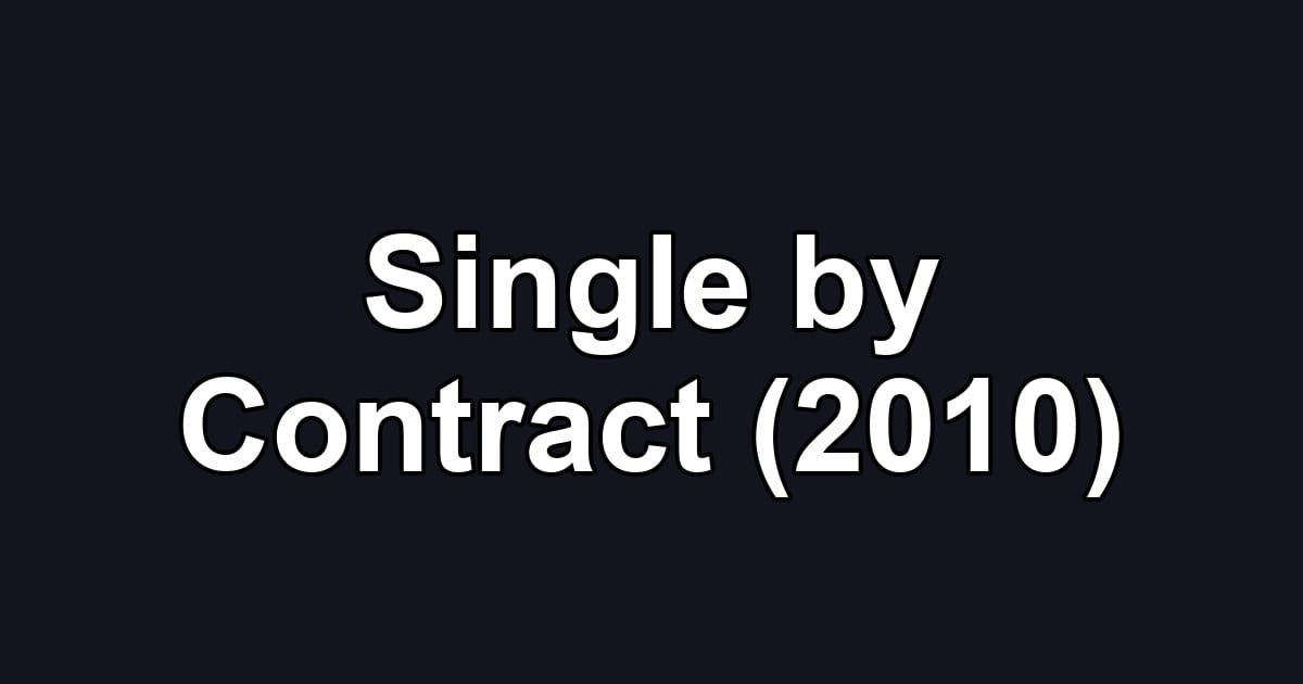 Single by Contract (2010)