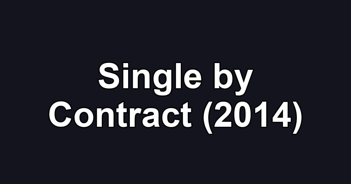 Single by Contract (2014)