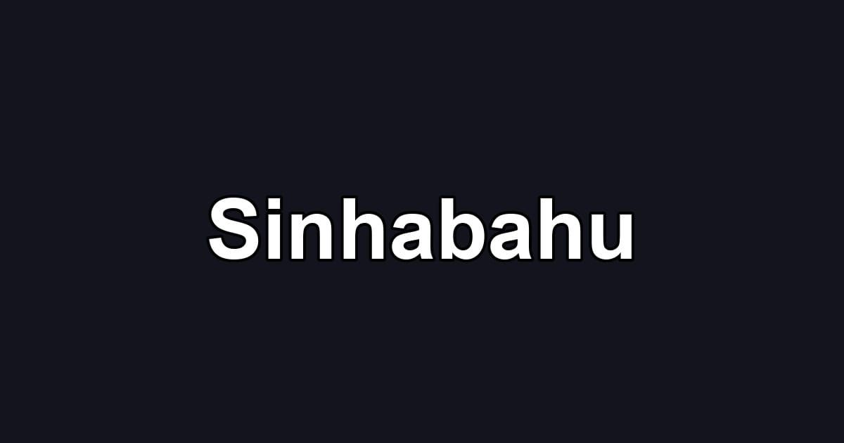 Sinhabahu