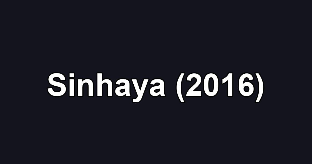 Sinhaya (2016)