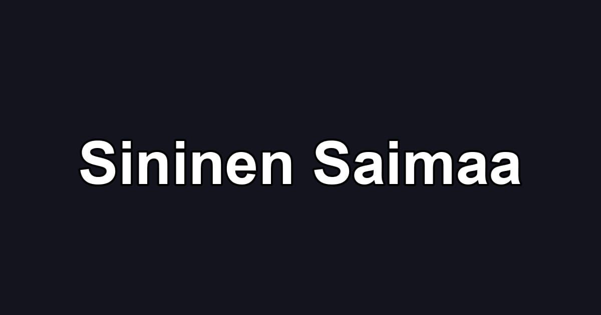 Sininen Saimaa