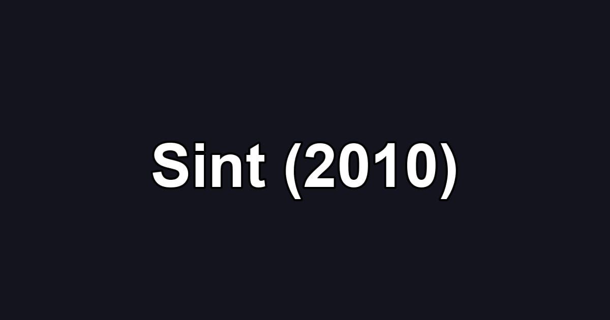 Sint (2010)