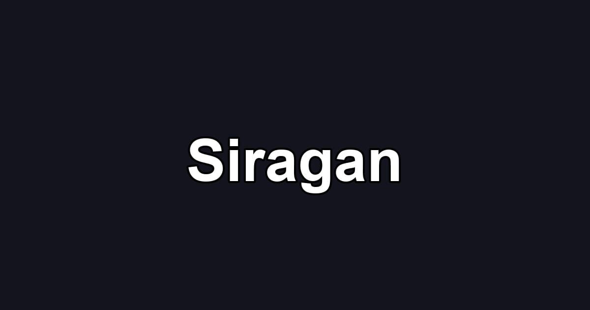 Siragan