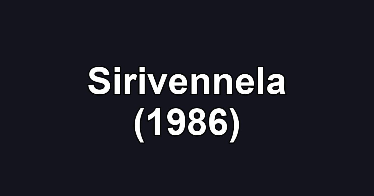 Sirivennela (1986)