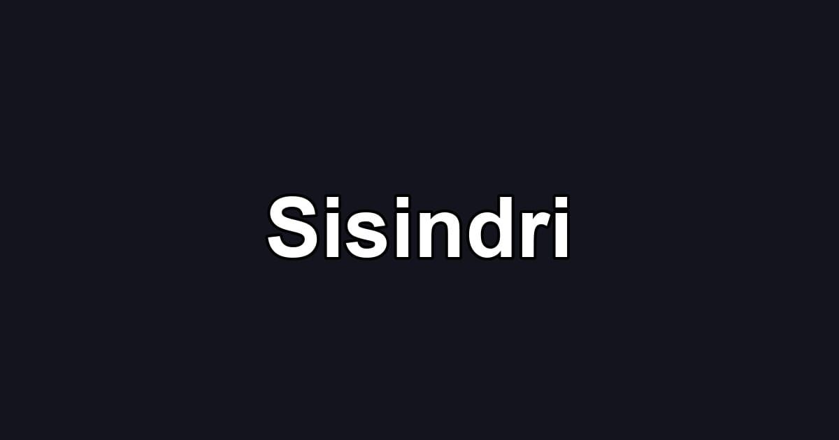 Sisindri