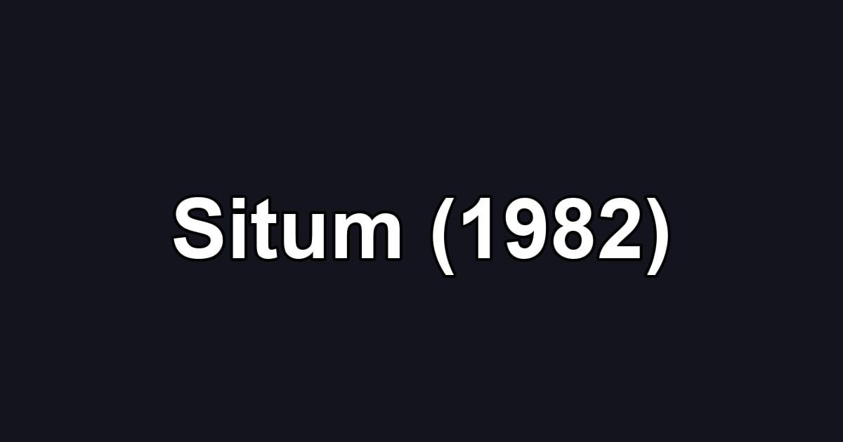 Situm (1982)