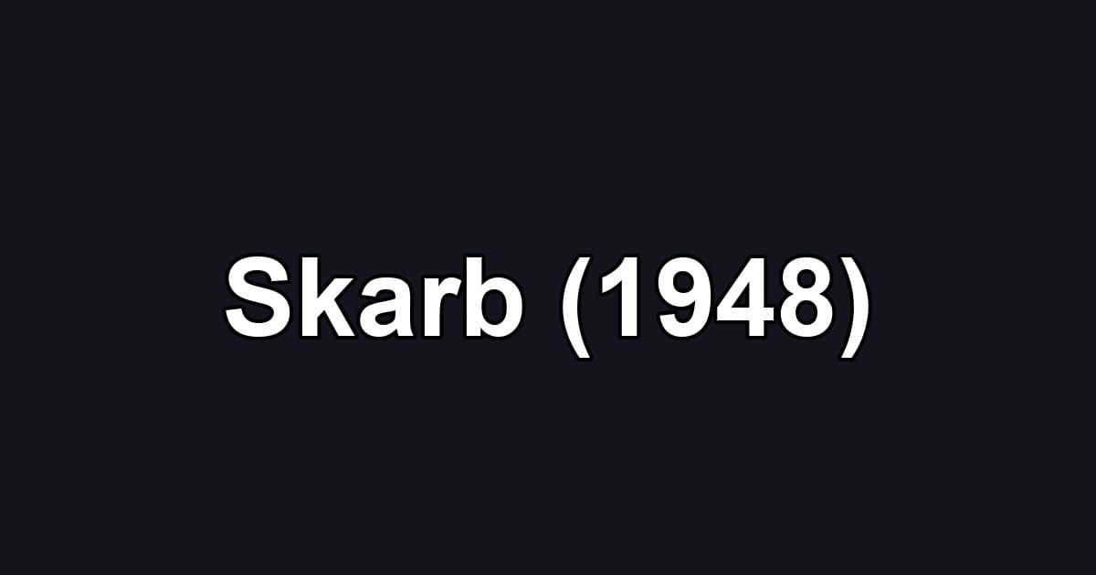 Skarb (1948)