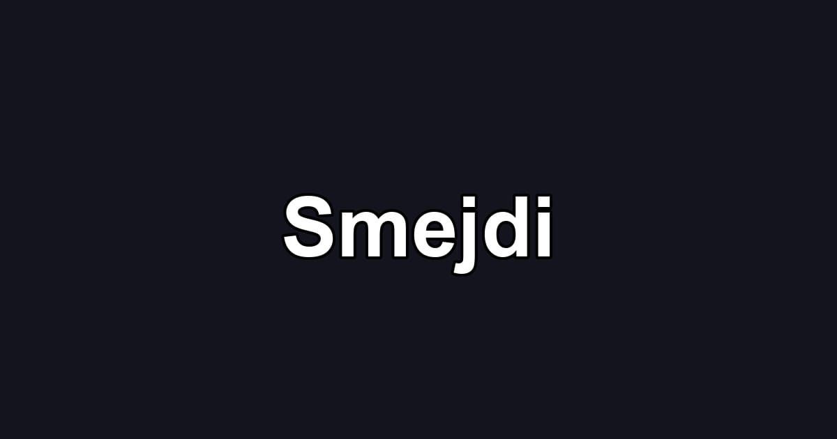 Smejdi