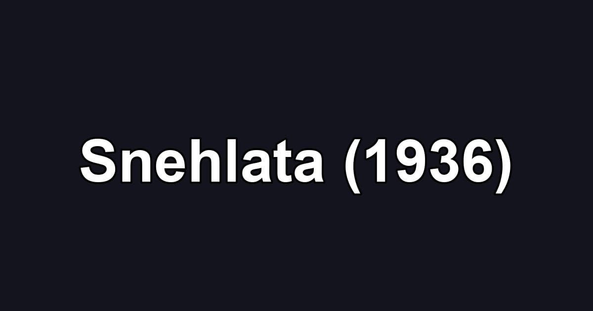 Snehlata (1936)