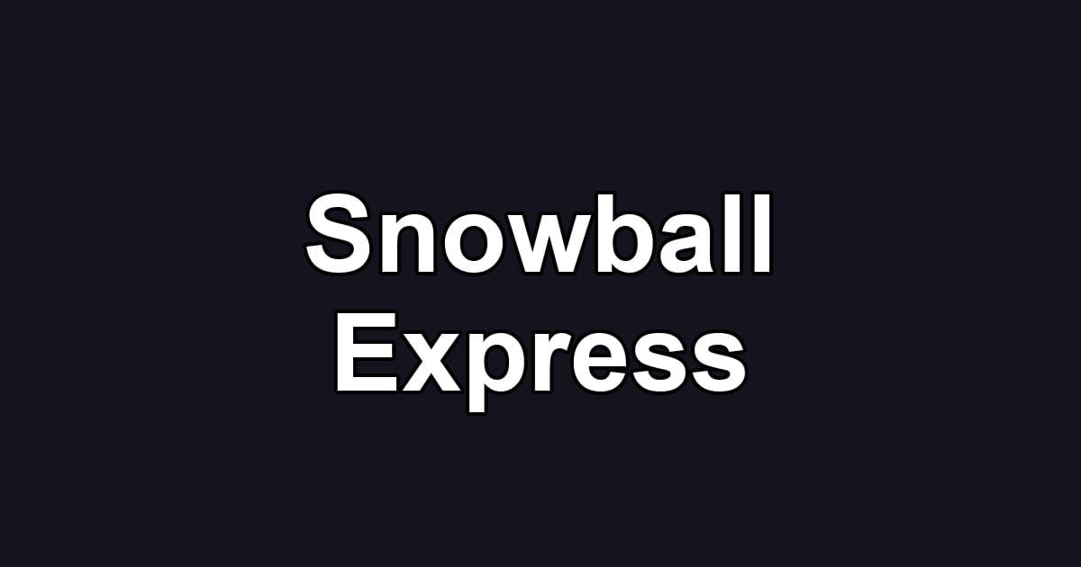 Snowball Express