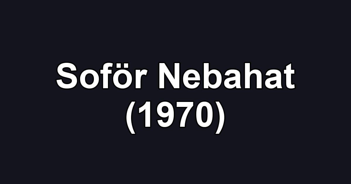 Soför Nebahat (1970)