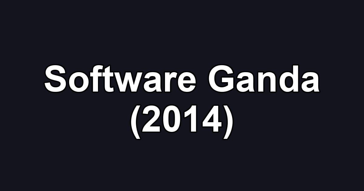 Software Ganda (2014)