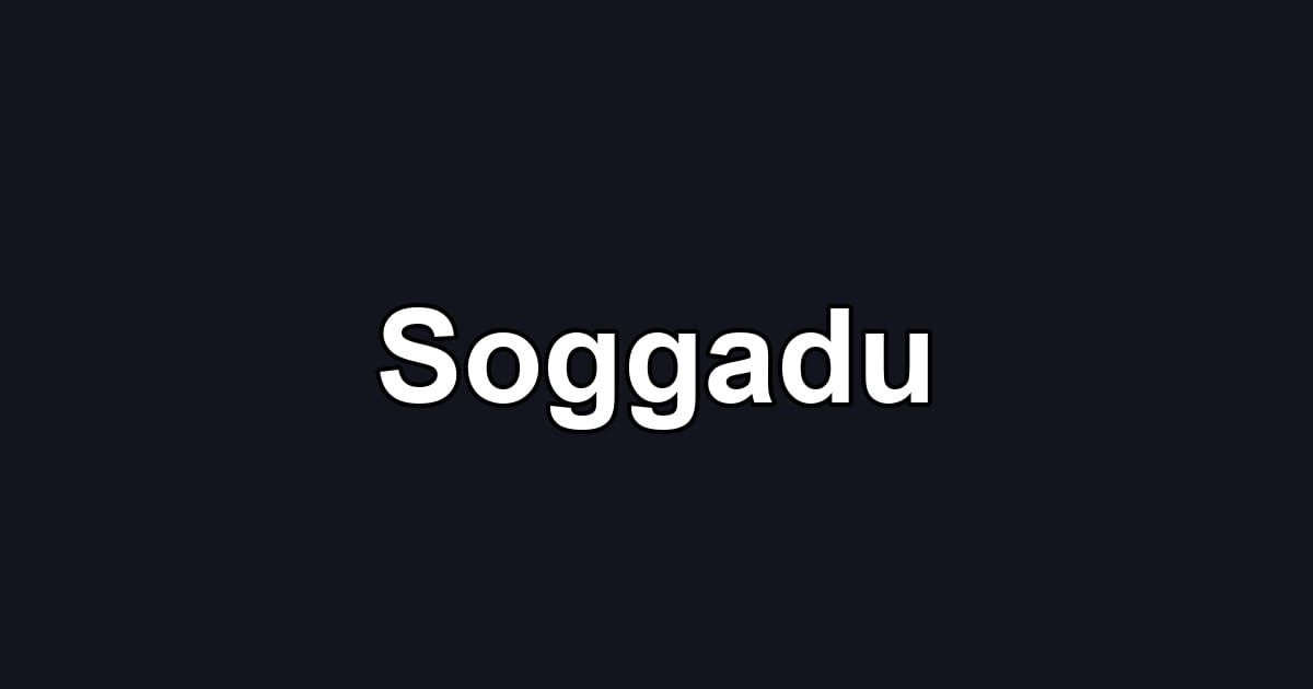 Soggadu