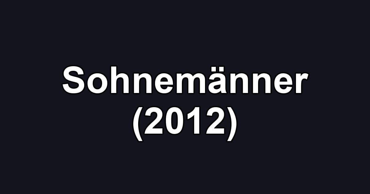 Sohnemänner (2012)