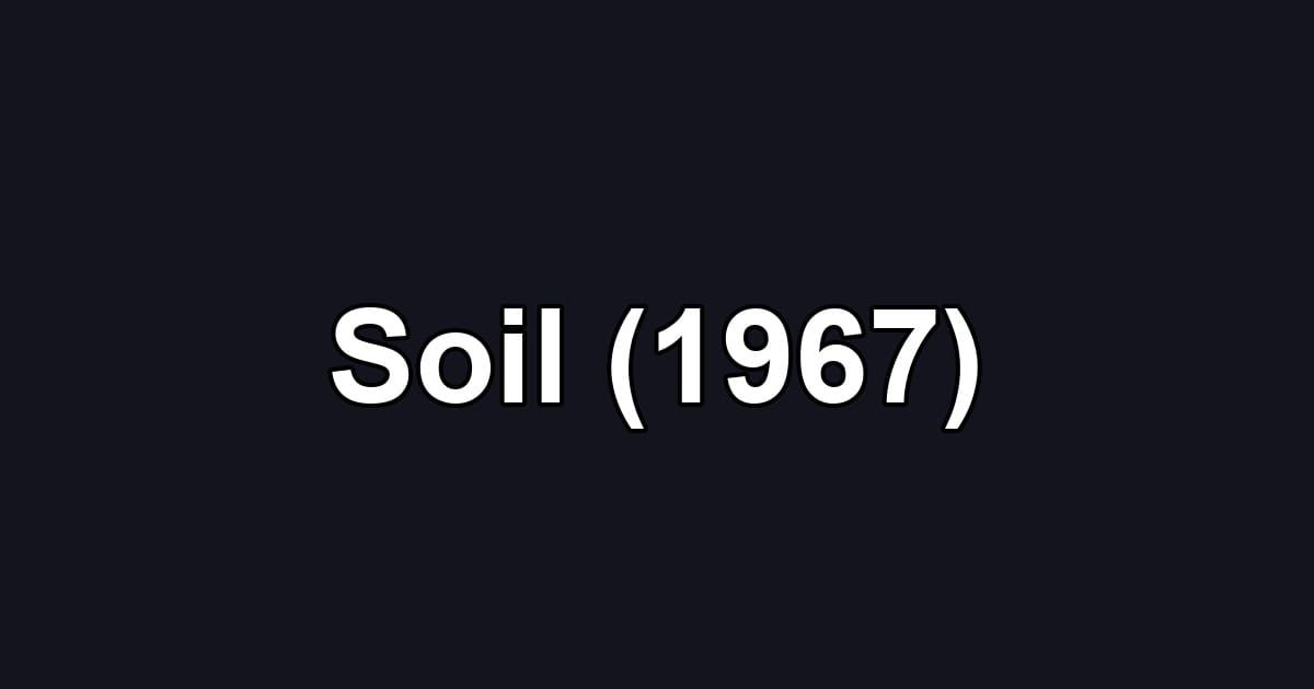 Soil (1967)