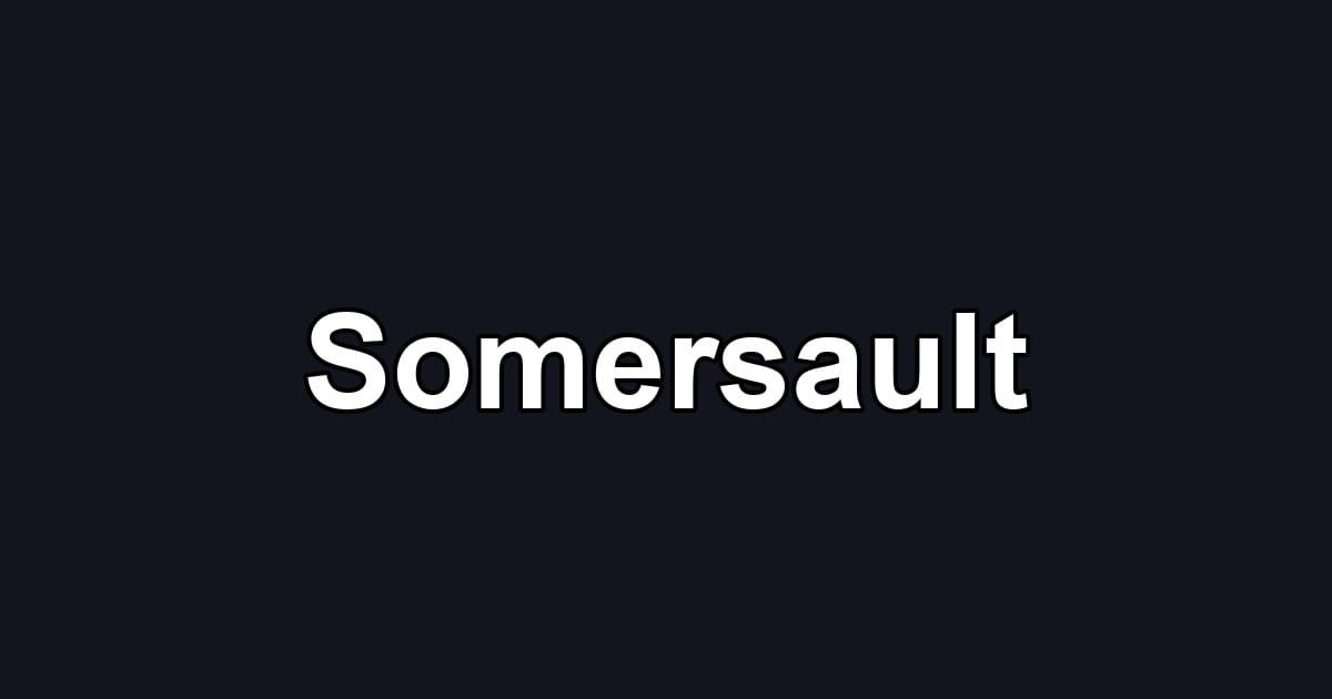 Somersault