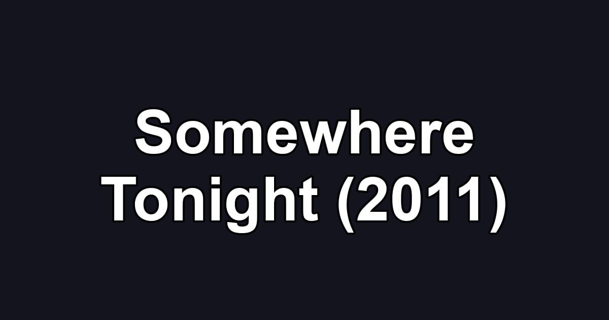 Somewhere Tonight (2011)