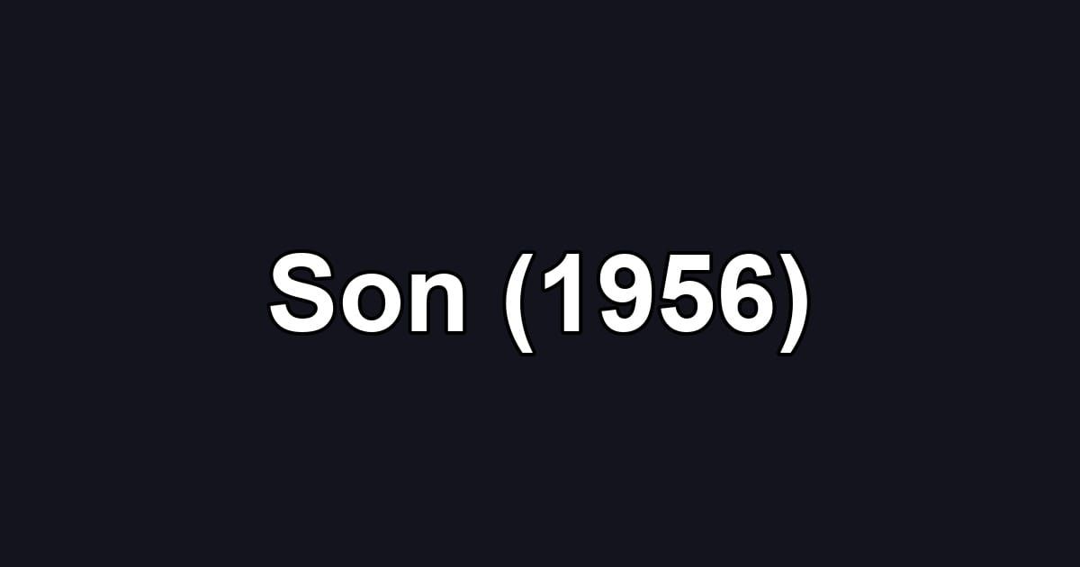 Son (1956)