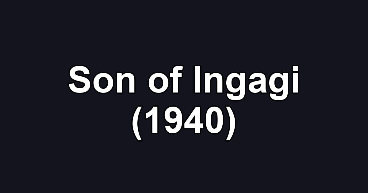 Son of Ingagi (1940)
