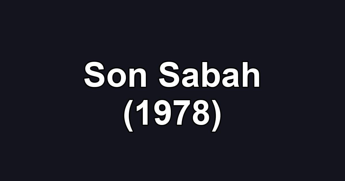 Son Sabah (1978)