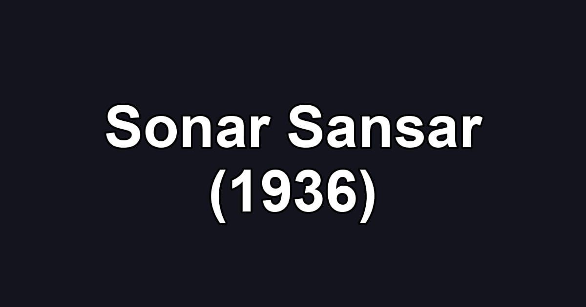 Sonar Sansar (1936)
